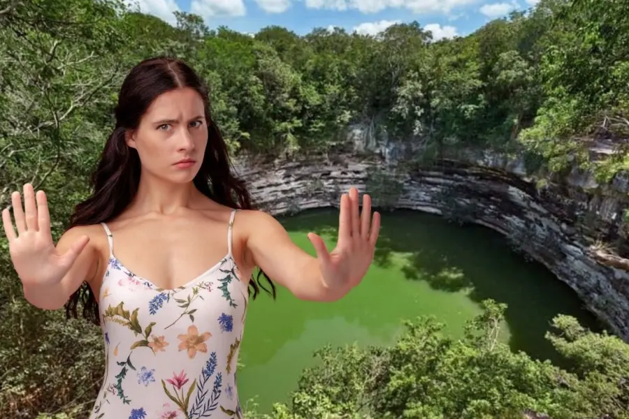 Este es el místico cenote de Yucatán que está entre los más bonitos, pero está prohibido bañarse