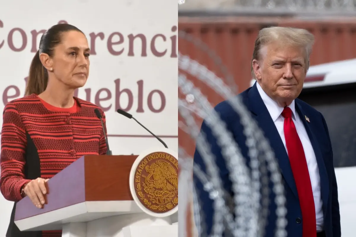 Claudia Sheinbaum y Donald Trump Foto: Enrique Pérez/The White House