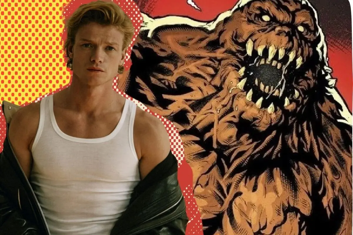 El villano Clayface ya tiene la cara del actor Tom Rhys Harries. FOTO: CANVA/IG: @tomrhysharries/IMDb