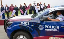 Delfina Gómez refuerza la seguridad en Nezahualcóyotl con 240 patrullas nuevas