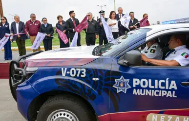 Delfina Gómez refuerza la seguridad en Nezahualcóyotl con 240 patrullas nuevas