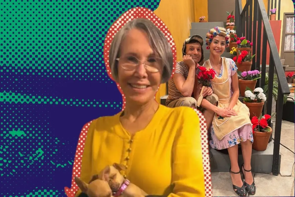 En medio de la transmisión de Chespirito: Sin Querer Queriendo, Florinda Meza decidió desmentir la trama de los episodios. FOTO: CANVA/IG: @florindamezach1