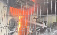 Desalojan a más de 500 personas por incendio en Conalep de Monterrey