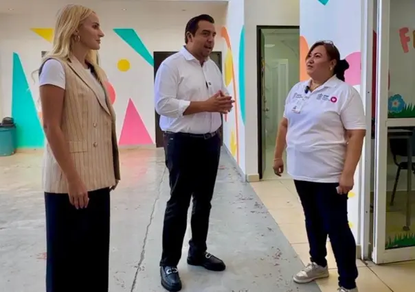 Jesús Nava apoya a madres trabajadoras con los Centros de Atención Integral en Santa Catarina