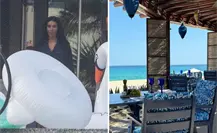 Kim Kardashian celebra el cumpleaños de su hija North West en Los Cabos