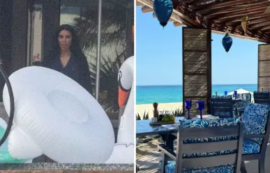 Kim Kardashian celebra el cumpleaños de su hija North West en Los Cabos