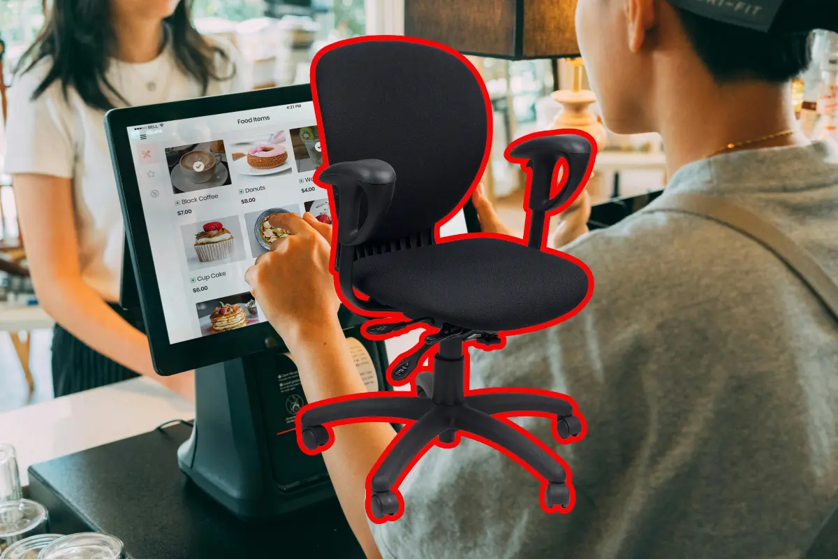 La Ley Silla va a beneficiar a todas aquellas personas que pasan largas jornadas de trabajo completamente de pie. Fotos Ilustrativas: Canva.