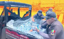 Protección Civil implementa ‘Operativo Hidratante’ en el centro de Monterrey 