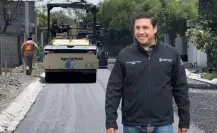 Raúl Cantú transforma la colonia Los Laureles tras obras de pavimentación