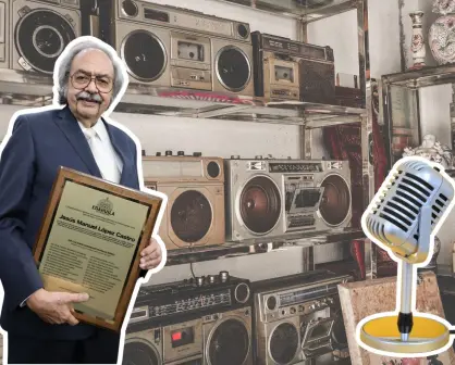 Congreso de Coahuila: Reconocen a histórico locutor de XHKS, Jesús López Castro