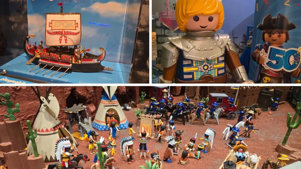 Así es la exposición de Playmobil en CDMX: un viaje entre historia y miniaturas