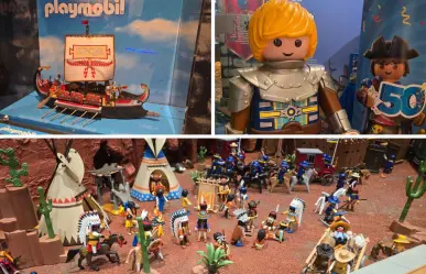 Así es la exposición de Playmobil en CDMX: un viaje entre historia y miniaturas