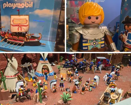 Así es la exposición de Playmobil en CDMX: un viaje entre historia y miniaturas