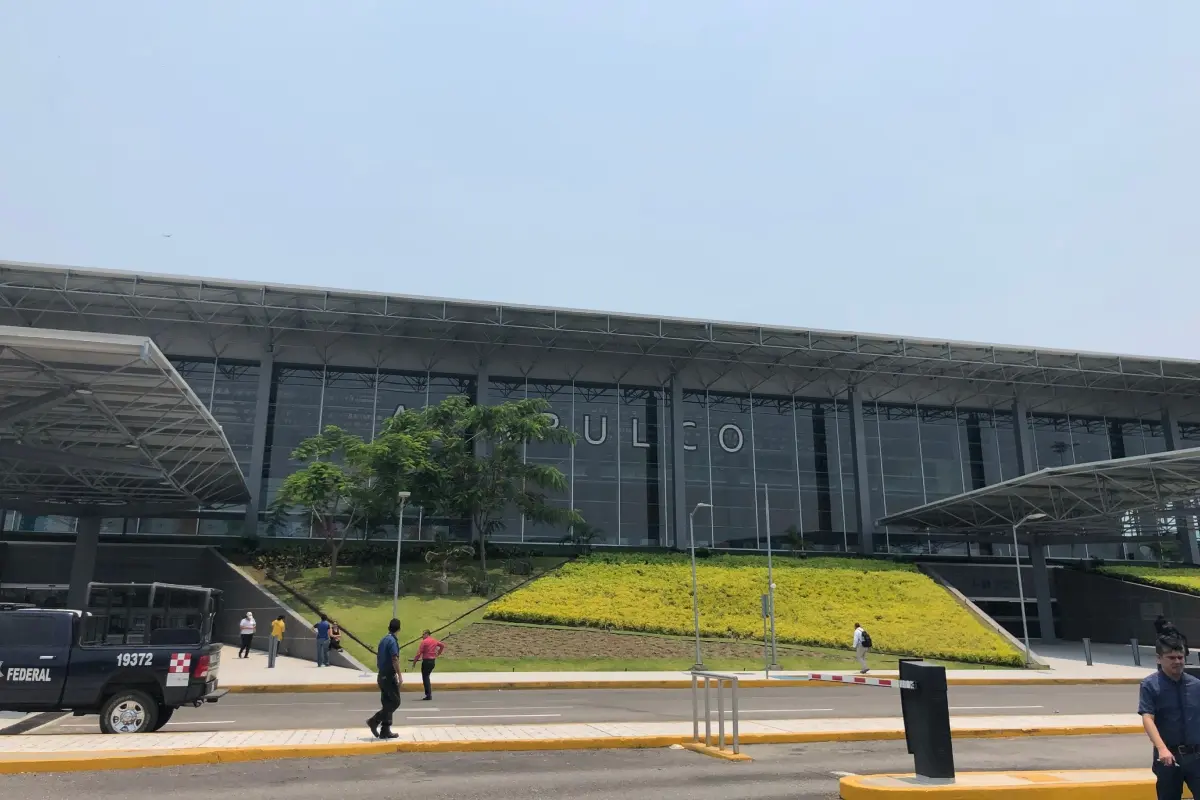 Aeropuerto Internacional de Acapulco Foto: Gob MX