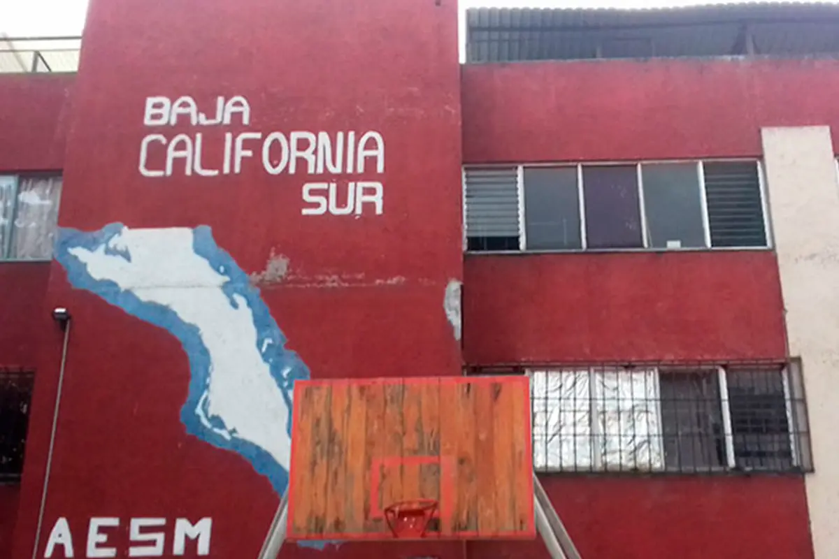 Casa del Estudiante Sudcaliforniano en la Ciudad de México. Foto: Modesto Peralta Delgado.