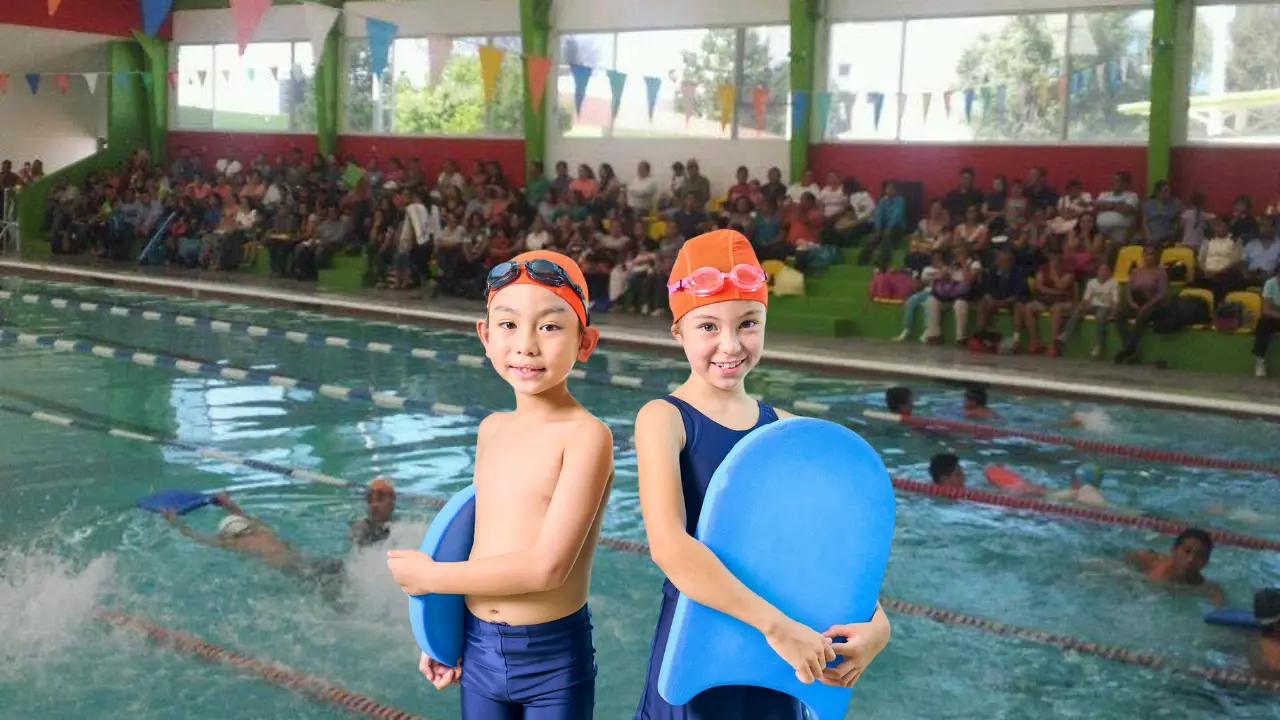 Una de las actividades preferidas de los niños en los cursos de verano es la natación. Foto: RRSS.