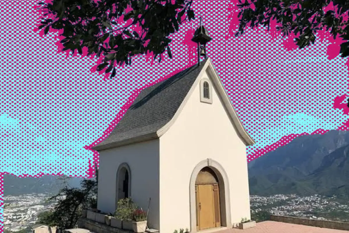 Con hermosos paisajes y en lo más alto de un cerro al sur de Monterrey, se encuentra un santuario que capta la atención por su peculiar belleza arquitectónica/Foto: POSTA