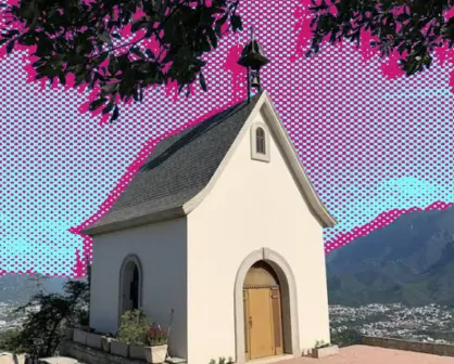 El hermoso santuario ubicado sobre una montaña que está a 30 minutos del centro de Monterrey