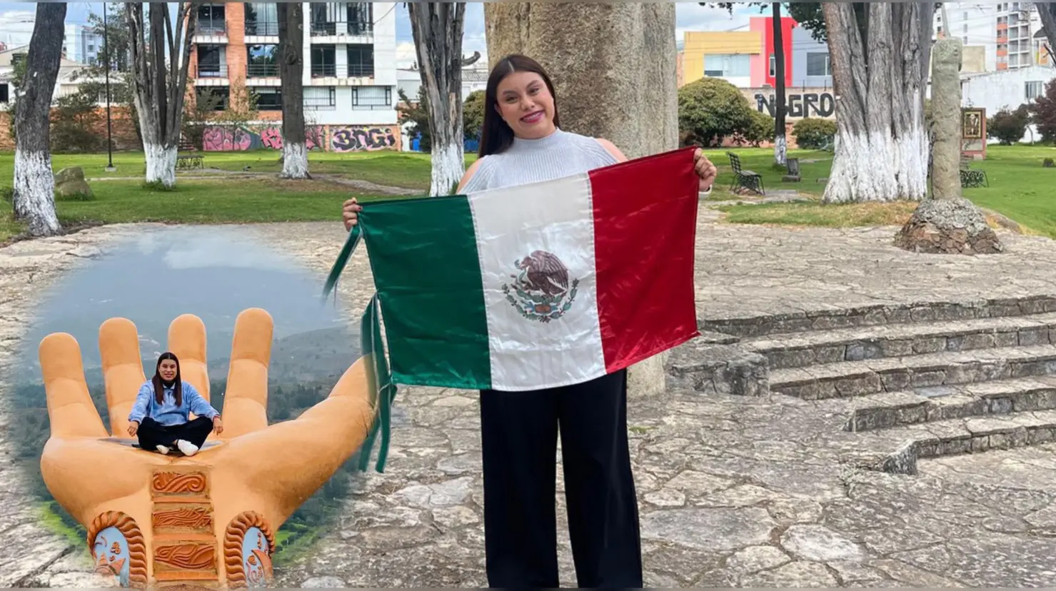 Foto: Jesús Carrillo | La atleta duranguense logró irse de intercambio académico fuera de México.