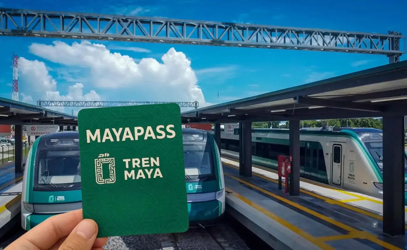 ¿Cómo puedo conseguir el MayaPass del Tren Maya? Foto: Tren Maya | Canva