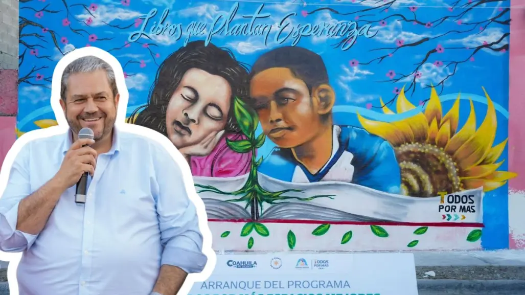 Arte urbano transforma colonias de Ramos Arizpe