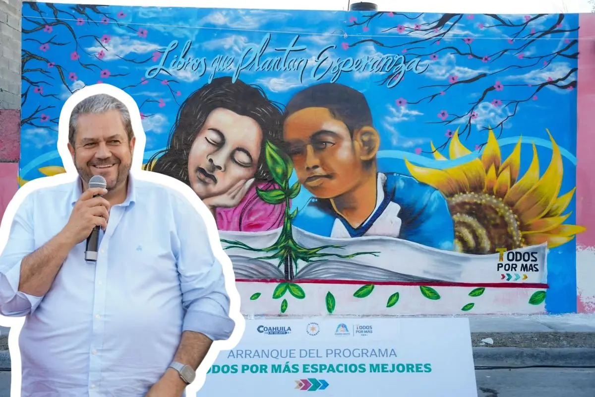 Ramos Arizpe avanza con mensajes sociales en colonias a través del arte / Foto: Tomás Merino Gutiérrez | Canva