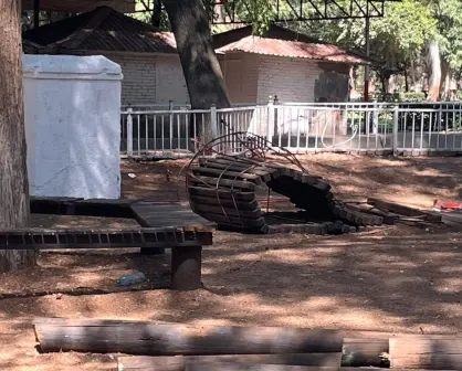 Parque Guadiana está en rehabilitación; de esto tratan los trabajos