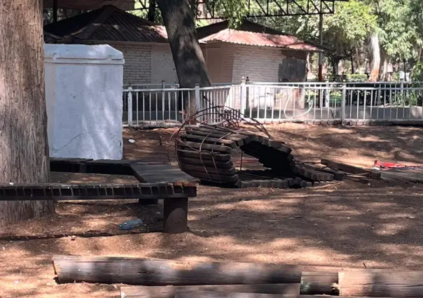 Parque Guadiana está en rehabilitación; de esto tratan los trabajos