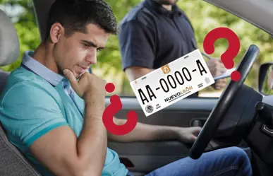 Placas vehiculares en Nuevo León: Esto cuesta la multa por conducir con lámina vencida