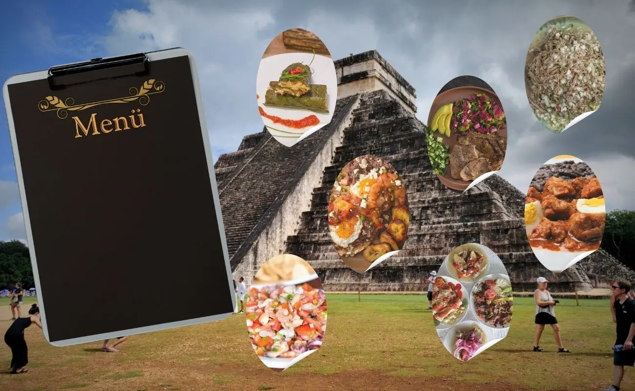 ¿Qué se puede comer en los 7 pueblos mágicos de Yucatán? Foto: Canva | Yucatán Travel | Valladolid Pueblo Mágico | Wikimedia Commons