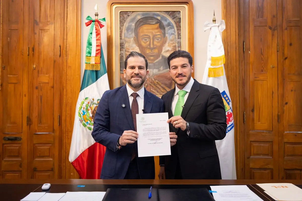 Raúl Lozano es nombrado nuevo titular de Medio Ambiente en Nuevo León. Foto: Gobierno de Nuevo León