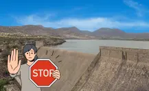 Esta presa de Durango tiene la función de evitar inundaciones a los poblados más cercanos