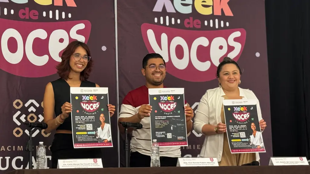 Xeek de Voces: programa para buscar talentos para medios de comunicación en Yucatán