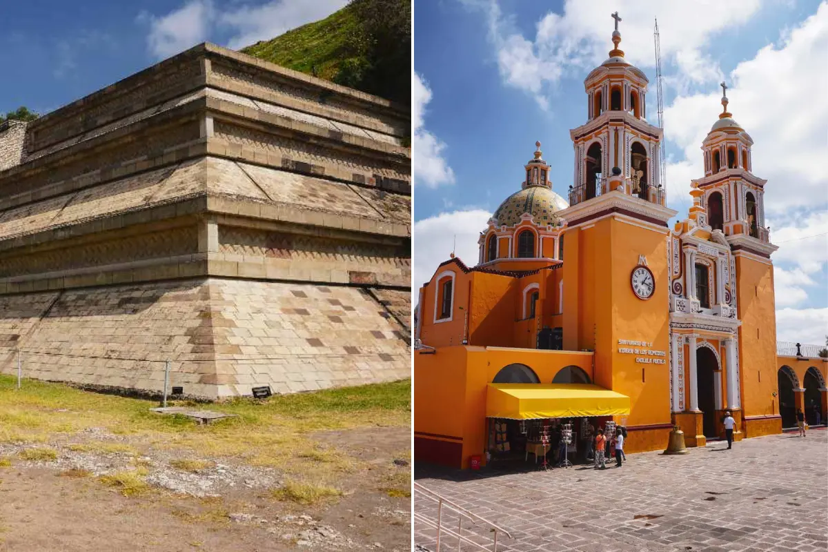 Atractivos de Cholula Puebla. Foto: travelgrafia.co/blog | Canva