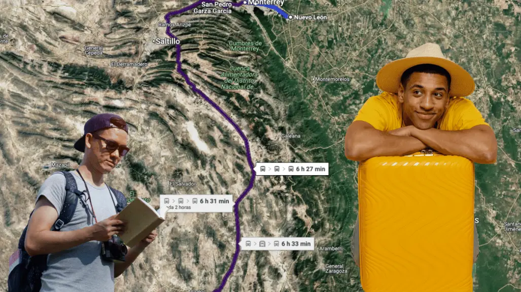 Esta es la carretera que te lleva de Nuevo León a la Sierra de Álvarez, en Matehuala, en casi 7 horas