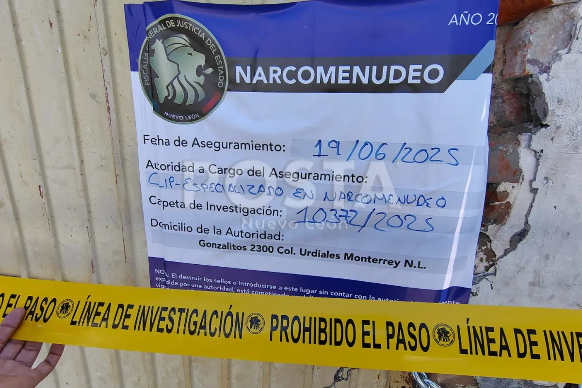 Los domicilios fueron cateados y asegurados por autoridades municipales/Foto: Brenda Reza