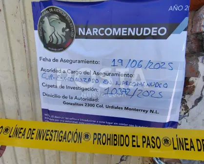 Catean cuartos de renta en el centro de Monterrey por presunta venta de droga