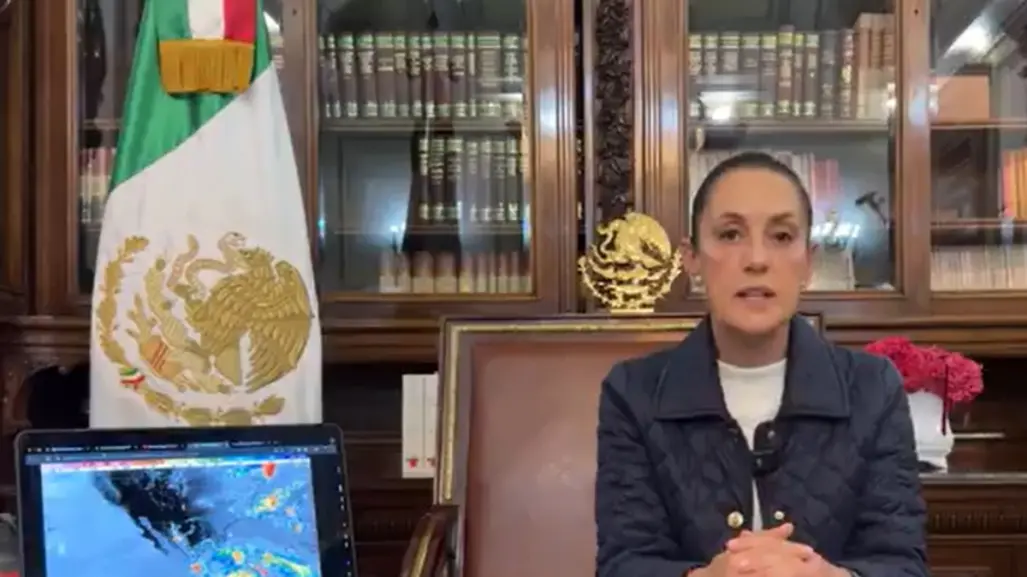 Huracán Erick: Claudia Sheinbaum alerta a Guerrero y Oaxaca del avance del fenómeno