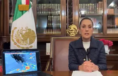 Huracán Erick: Claudia Sheinbaum alerta a Guerrero y Oaxaca del avance del fenómeno