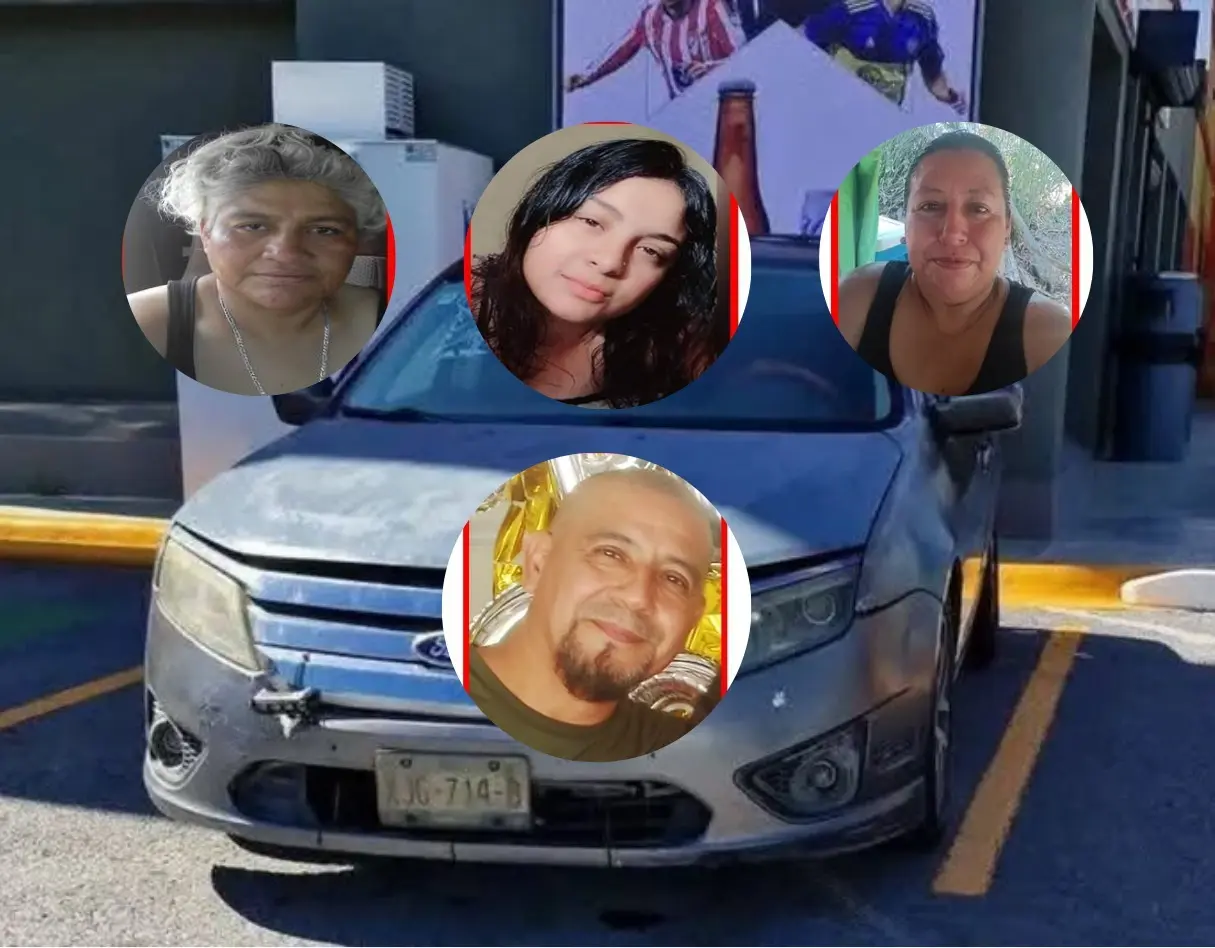 Las tres mujeres así como el paramédico iban en la carretera libre a Reynosa, Tamaulipas en el municipio de Cadereyta. Foto: Canva/Fiscalía General de Justicia de Nuevo León.