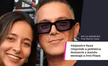 Alejandro Sanz responde a polémica denuncia y envía mensaje a Ivet Playà