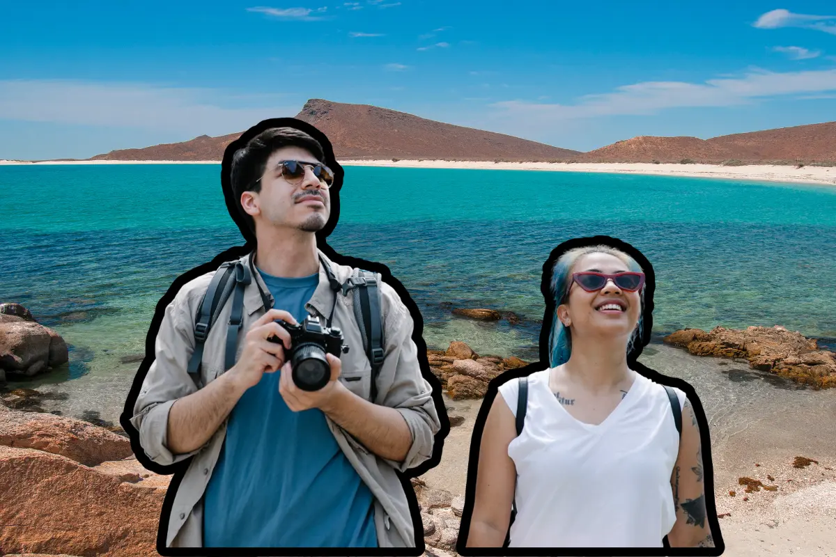 Isla Espíritu Santo, en la bahía de La Paz, es uno de los lugares más atractivos para ir de paseo, en plan relajado y de aventura. Fotos: Canva.