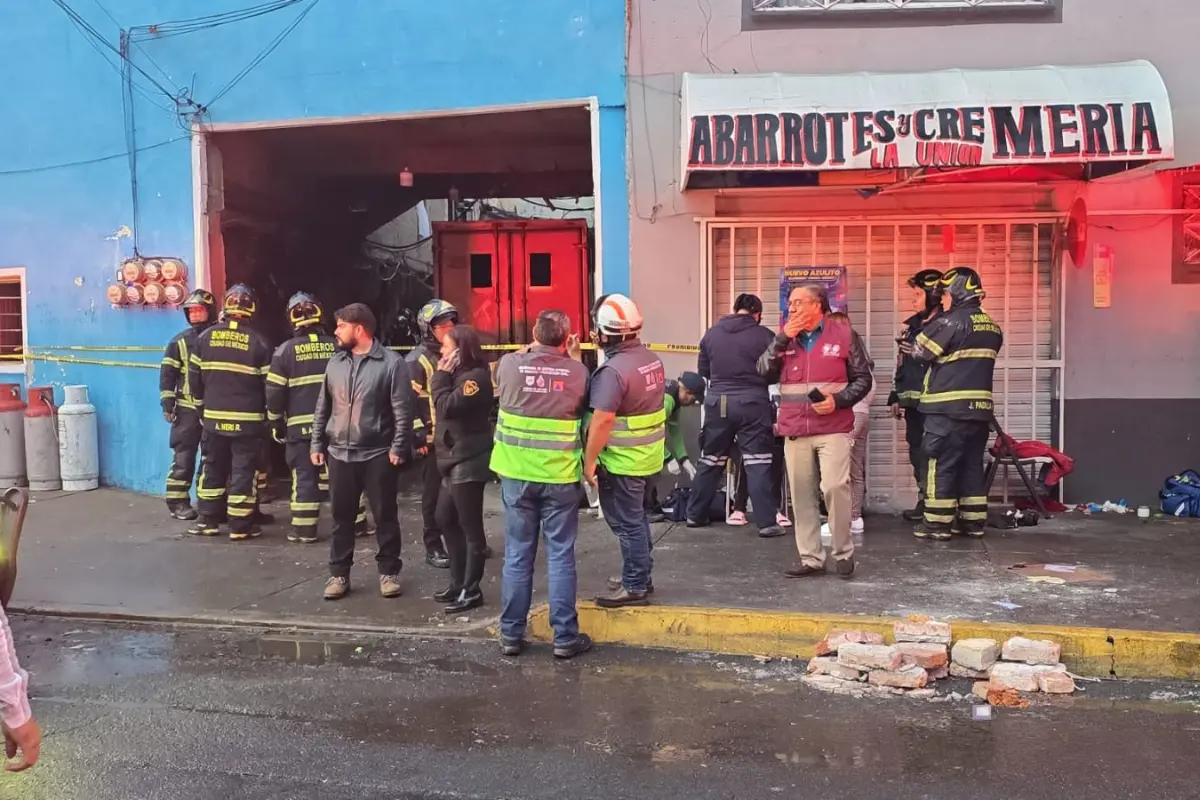 Explosión de gas en CDMX, Foto: Luis Alfaro