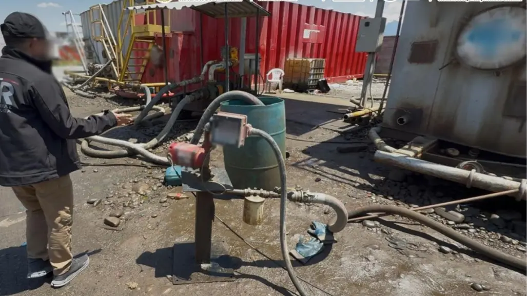 Golpe al huachicol en Nuevo León: Aseguran más de un millón de litros de combustible en Allende