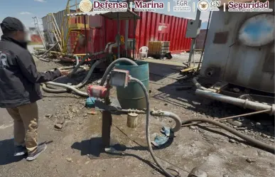 Golpe al huachicol en Nuevo León: Aseguran más de un millón de litros de combustible en Allende