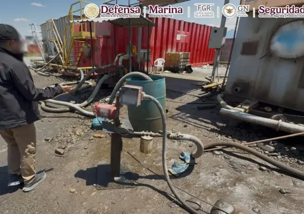Golpe al huachicol en Nuevo León: Aseguran más de un millón de litros de combustible en Allende