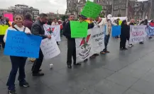Crisis de agua en Edomex: comunidades rurales exigen respuesta frente a Palacio Nacional en CDMX