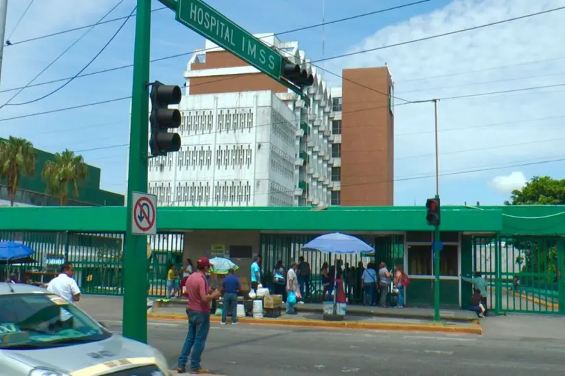 Hospital General de Zona No. 6 del IMSS, ubicado en Ciudad Madero | Foto: Axel Hassel