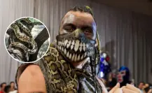 ¡Insólito robo en Monterrey! Se llevan víbora y equipo de luchador Engendro Mx