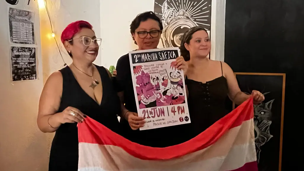 Segunda marcha sáfica en Mérida, esto debes saber del movimiento lésbico
